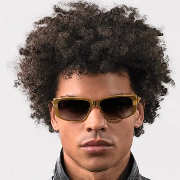 NEW  DITA SUNGLASSES GOLD UNISEX EYEWEAR DITA - Picture 3 of 4